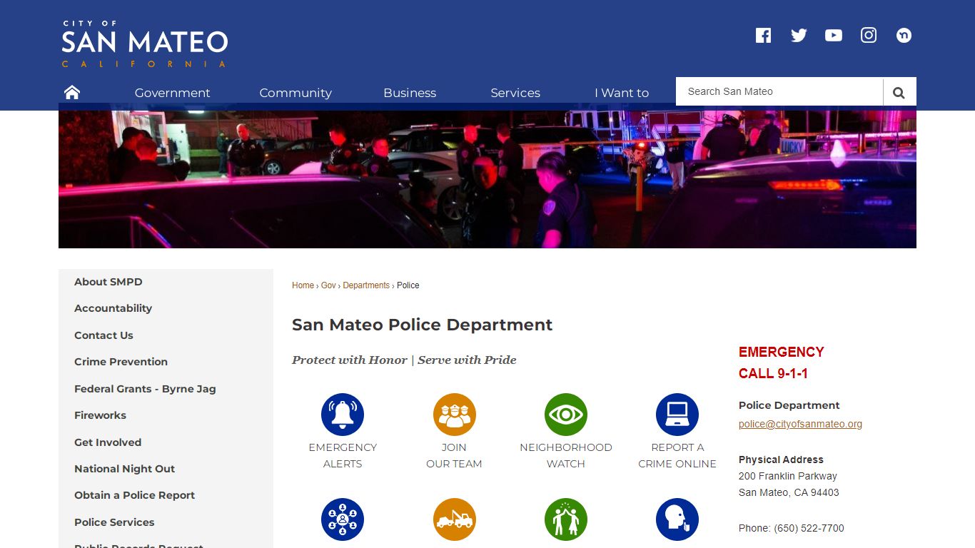 San Mateo Police Department - Official Website